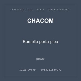 Chacom Borsello porta-pipa — conf. 2 pz
