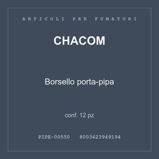 Chacom Borsello porta-pipa — conf. 6 pz