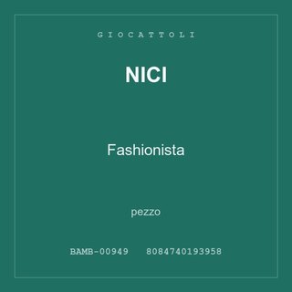 Nici Fashionista — conf. 4 pz