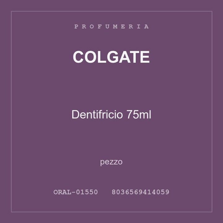 Colgate Dentifricio 75ml — conf. 2 pz