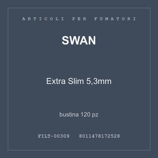 0163000 ATOMIC FILTRI SLIM 6 MM BUSTA 250 FILTRI