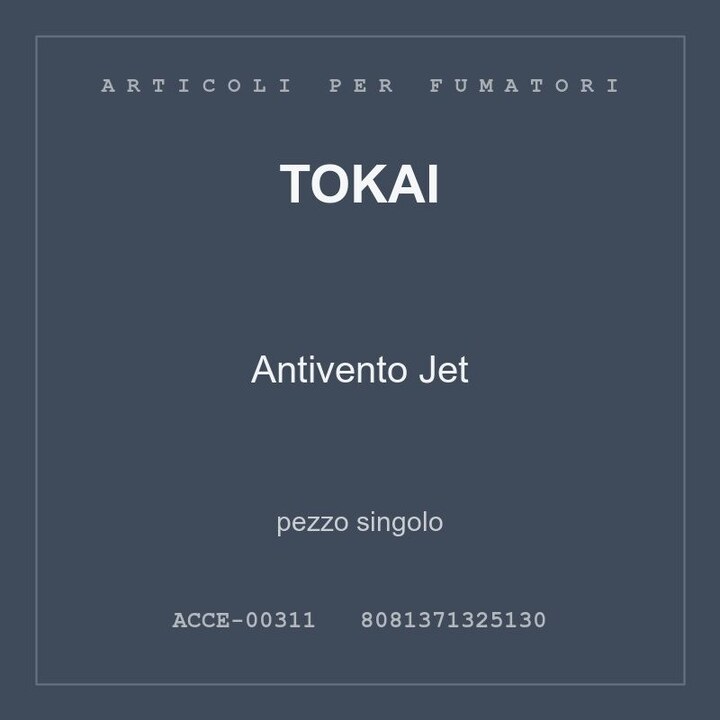 Tokai Antivento Jet — pezzo singolo