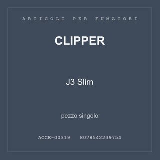 Clipper J3 Slim — pezzo singolo