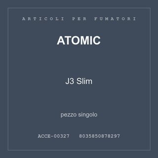 Atomic J3 Slim — pezzo singolo