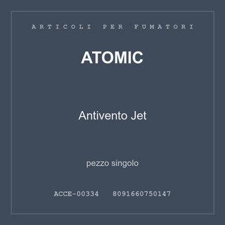 Atomic Antivento Jet — pezzo singolo