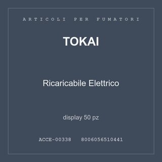 Tokai Ricaricabile Elettrico — display 50 pz