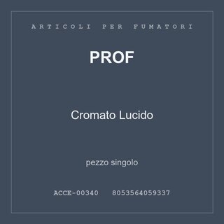 Prof Cromato Lucido — pezzo singolo