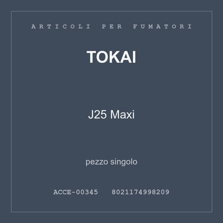 Tokai J25 Maxi — pezzo singolo