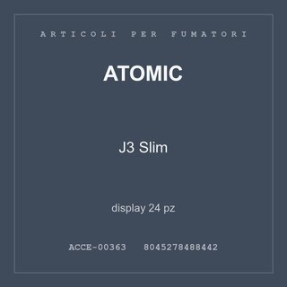Atomic J3 Slim — display 24 pz