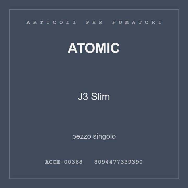 Atomic J3 Slim — conf. 2 pz