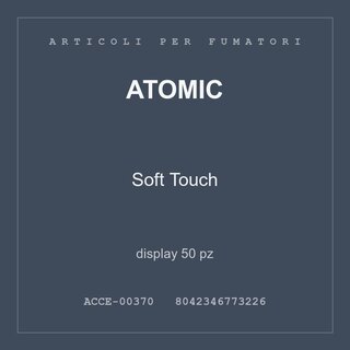 Atomic Soft Touch — display 50 pz