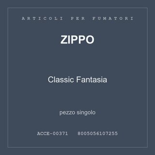 Zippo Classic Fantasia — pezzo singolo