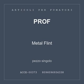 Prof Metal Flint — pezzo singolo