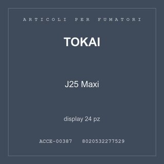 Tokai J25 Maxi — display 12 pz