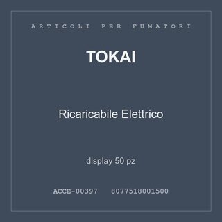 Tokai Ricaricabile Elettrico — display 25 pz