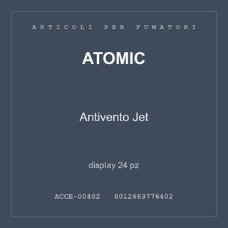 Atomic Antivento Jet — display 24 pz