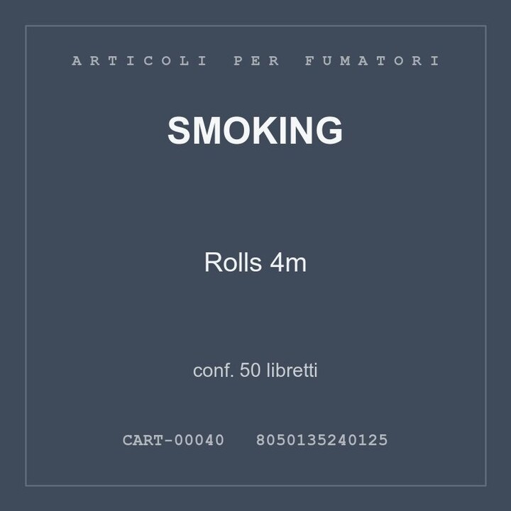 SMOKING MASTER CARTINA KING SIZE