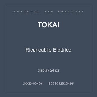 Tokai Ricaricabile Elettrico — display 24 pz