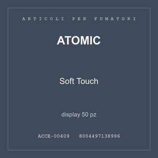 Atomic Soft Touch — display 25 pz