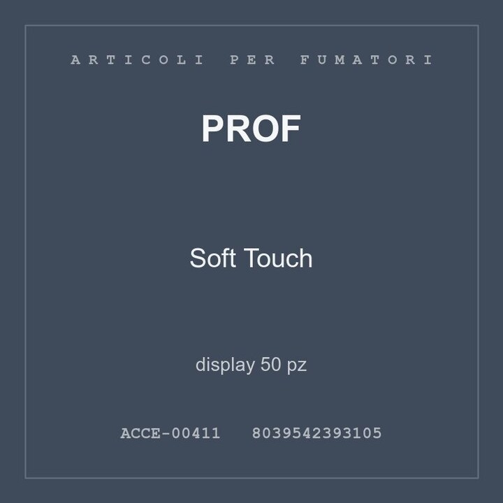 Prof Soft Touch — display 100 pz