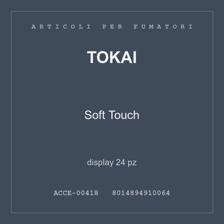 Tokai Soft Touch — display 12 pz