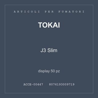Tokai J3 Slim — display 25 pz