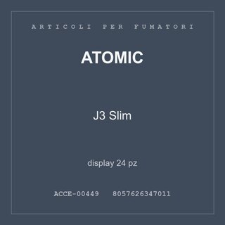 Atomic J3 Slim — display 12 pz