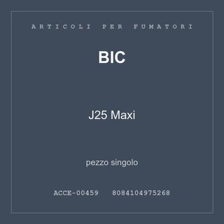 BIC J25 Maxi — conf. 3 pz