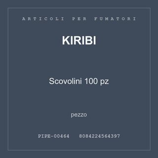 Kiribi Scovolini 100 pz — pezzo