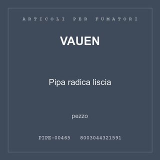 Vauen Pipa radica liscia — pezzo