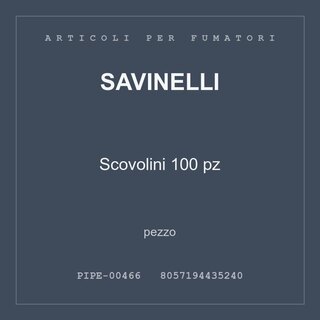 Savinelli Scovolini 100 pz — pezzo