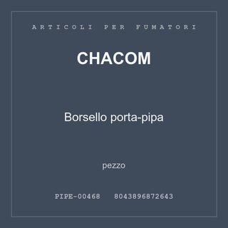 Chacom Borsello porta-pipa — pezzo