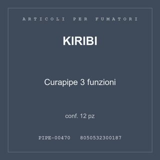 Kiribi Curapipe 3 funzioni — conf. 12 pz