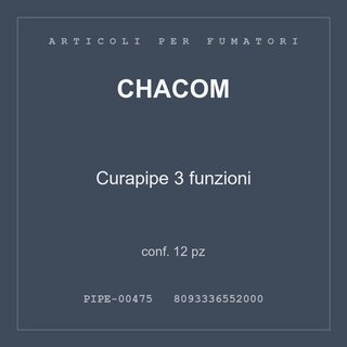 Chacom Curapipe 3 funzioni — conf. 12 pz