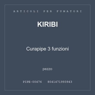 Kiribi Curapipe 3 funzioni — pezzo