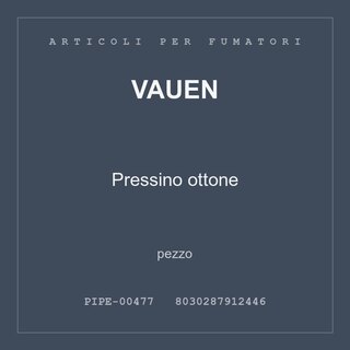 Vauen Pressino ottone — pezzo