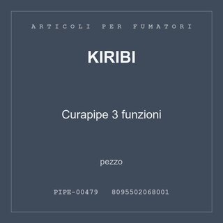 Kiribi Curapipe 3 funzioni — conf. 2 pz