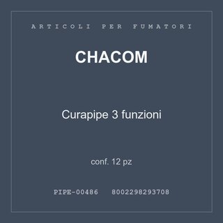 Chacom Curapipe 3 funzioni — conf. 6 pz