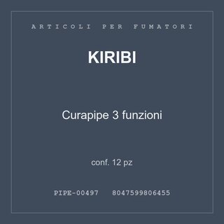 Kiribi Curapipe 3 funzioni — conf. 6 pz