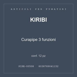 Kiribi Curapipe 3 funzioni — conf. 25 pz