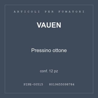 Vauen Pressino ottone — conf. 12 pz