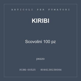 Kiribi Scovolini 100 pz — conf. 2 pz