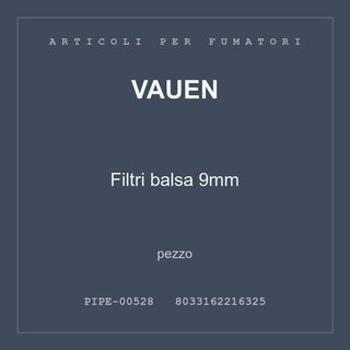 Vauen Filtri balsa 9mm — pezzo