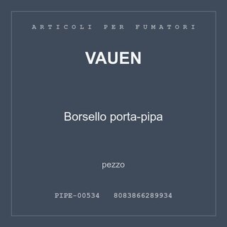 Vauen Borsello porta-pipa — conf. 2 pz