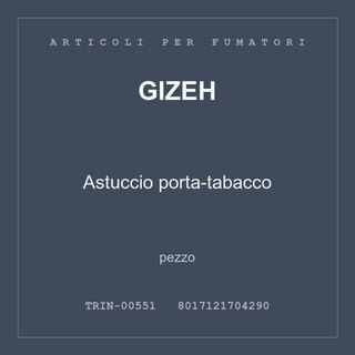 Gizeh Astuccio porta-tabacco — pezzo