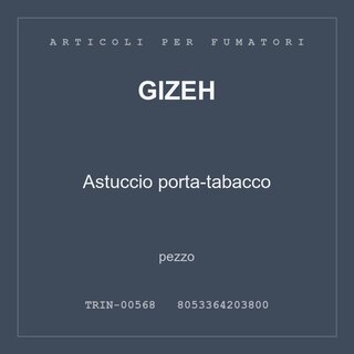 Gizeh Astuccio porta-tabacco — conf. 2 pz