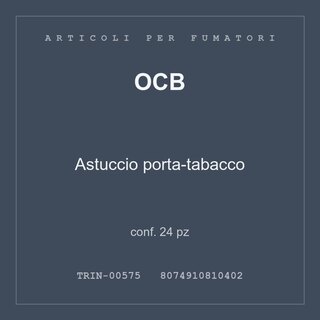 OCB Astuccio porta-tabacco — conf. 24 pz
