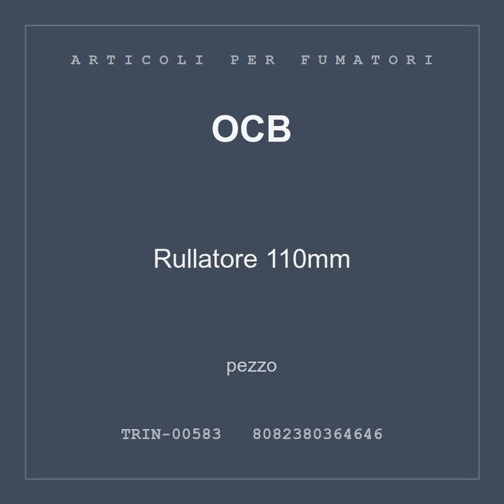 OCB Rullatore 110mm — pezzo