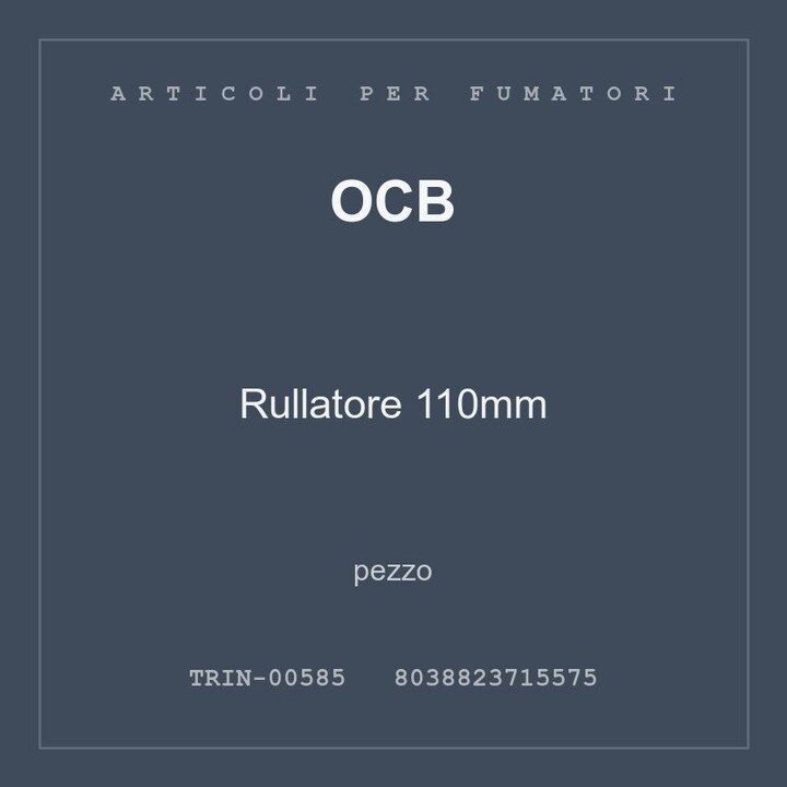 OCB Rullatore 110mm — conf. 2 pz
