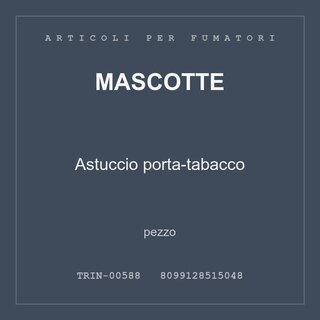 Mascotte Astuccio porta-tabacco — conf. 2 pz